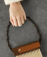 MHW-3BOMBER Line Leather Sheath Brush