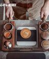 MHW-3BOMBER Wood Portafilter Holder
