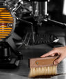 MHW-3BOMBER Line Leather Sheath Brush