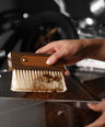 MHW-3BOMBER Line Leather Sheath Brush
