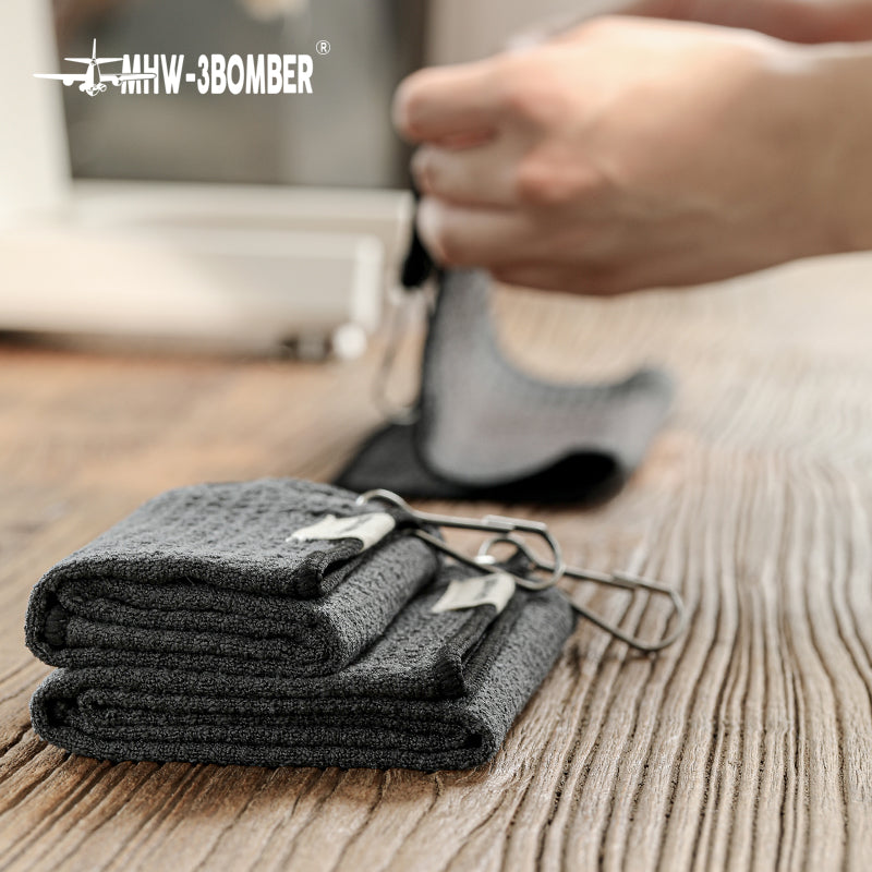 MHW-3BOMBER Hanging Ring Towel