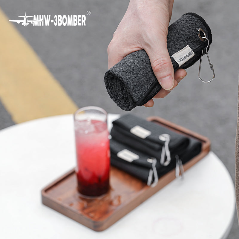 MHW-3BOMBER Hanging Ring Towel