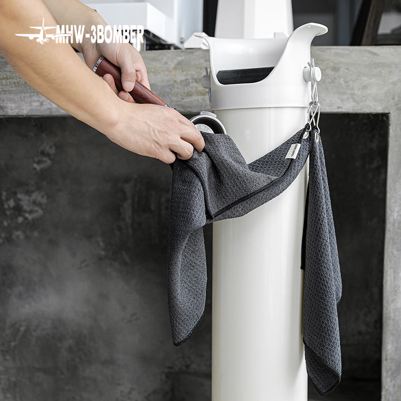 MHW-3BOMBER Hanging Ring Towel