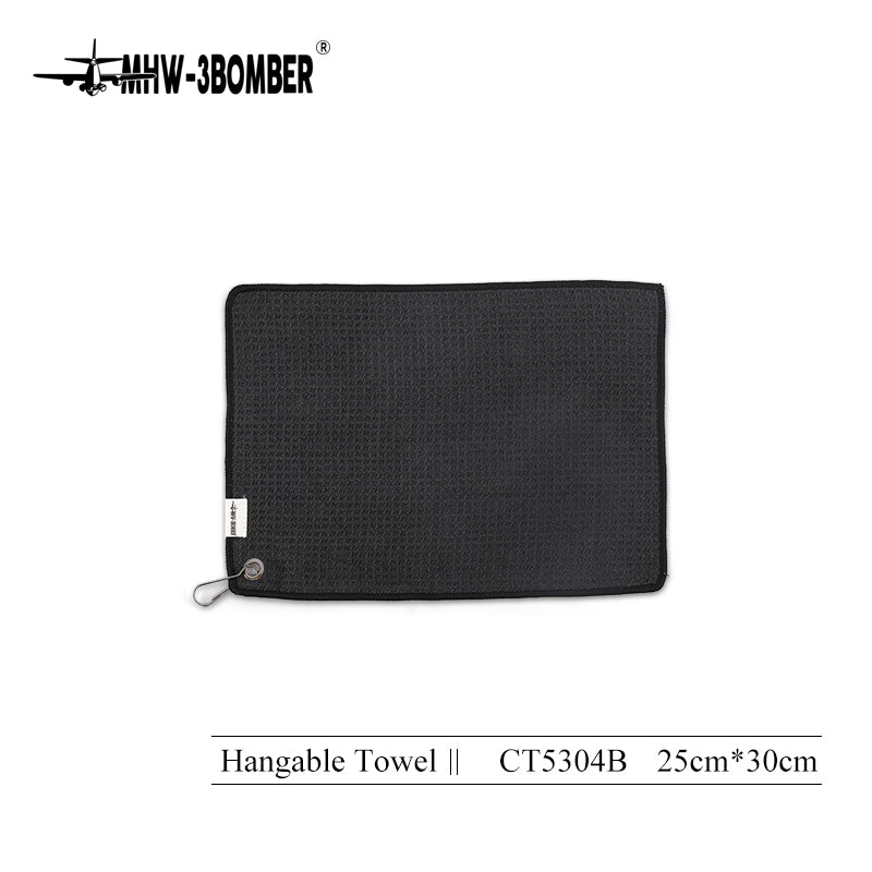 MHW-3BOMBER Hanging Ring Towel
