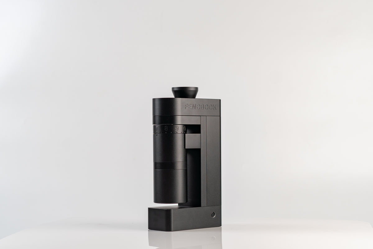 FEMOBOOK A5 Electric Coffee Grinder Black