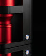 FEMOBOOK A68 Electric Coffee Grinder Black Red