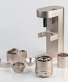 FEMOBOOK A68 Electric Coffee Grinder Champangne gold