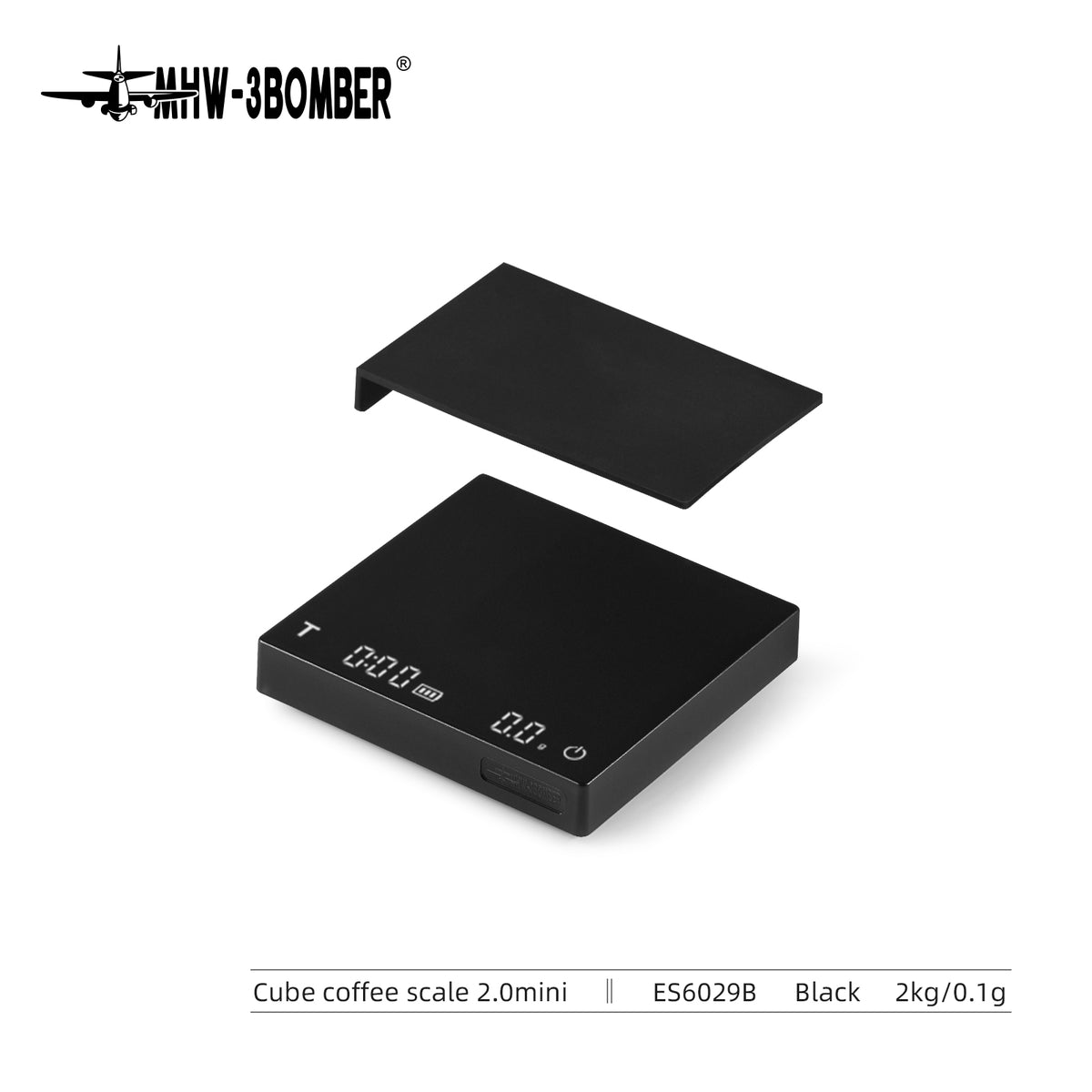 MHW-3BOMBER Cube Coffee Scale 2.0 Mini