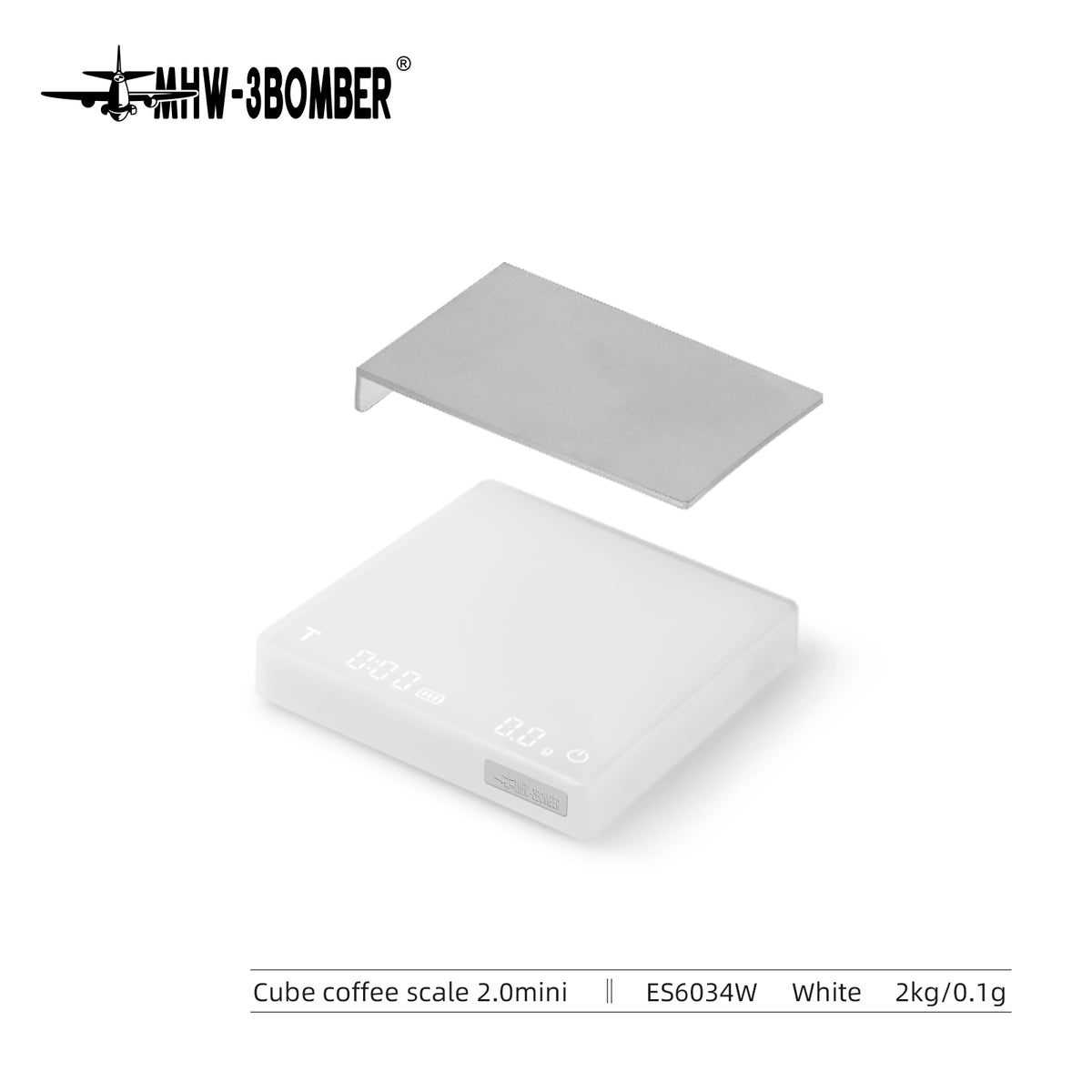 MHW-3BOMBER Cube Coffee Scale 2.0 Mini
