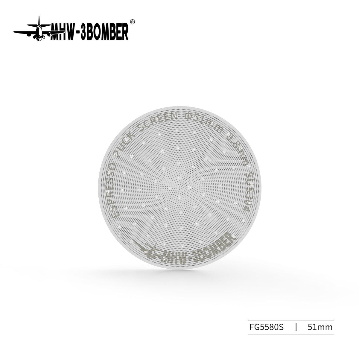 MHW-3BOMBER Espresso Puck Screen