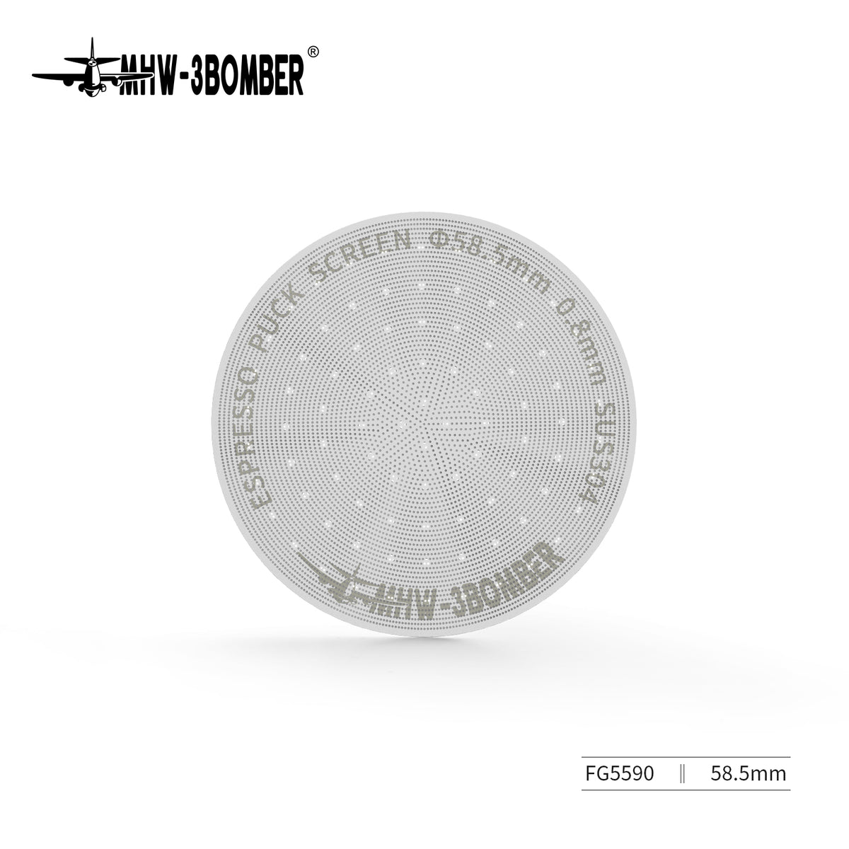 MHW-3BOMBER Espresso Puck Screen