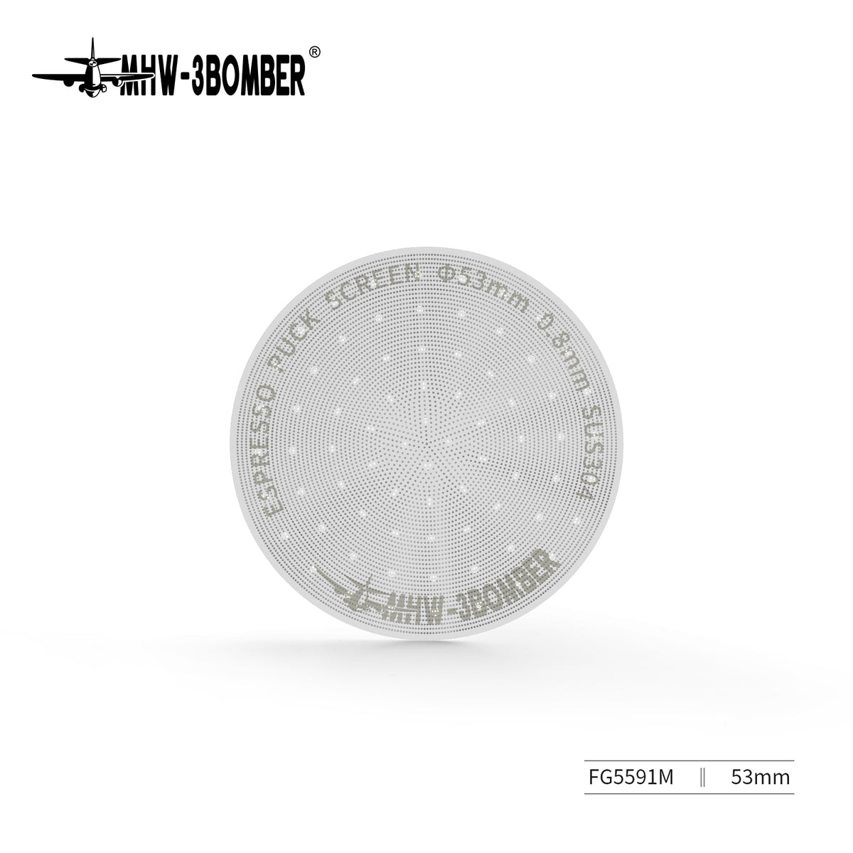 MHW-3BOMBER Espresso Puck Screen