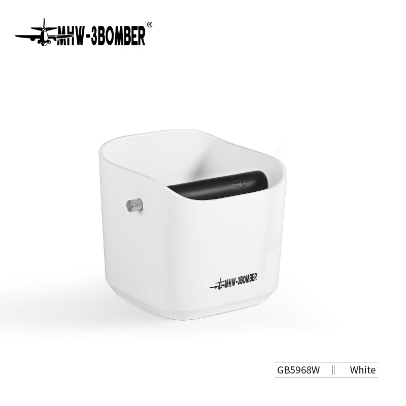 MHW-3BOMBER Square Knock Box & Espresso Knock Bin